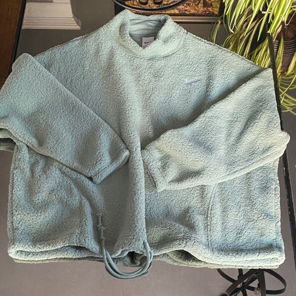 Nike Sherpa Pullover Fleece Oversized Fit, Size Women’s XXL - Picture 1 of 6